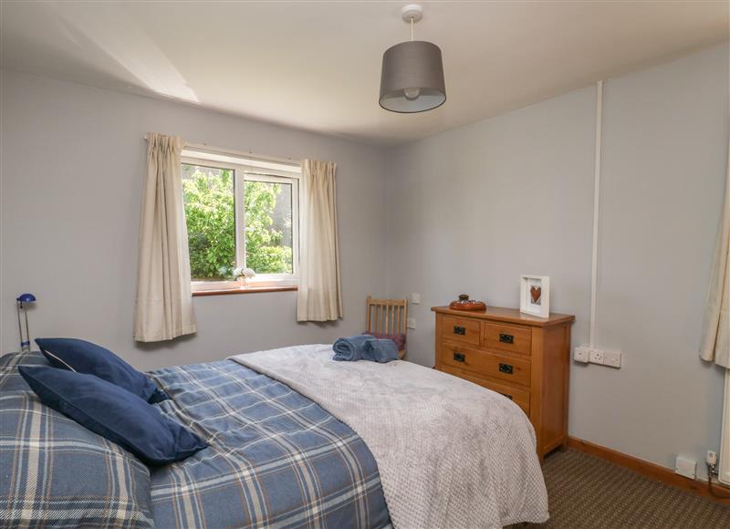This is the bedroom at Finnisterre, Holyhead