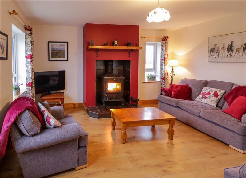 The living room at Fintans, Carndonagh