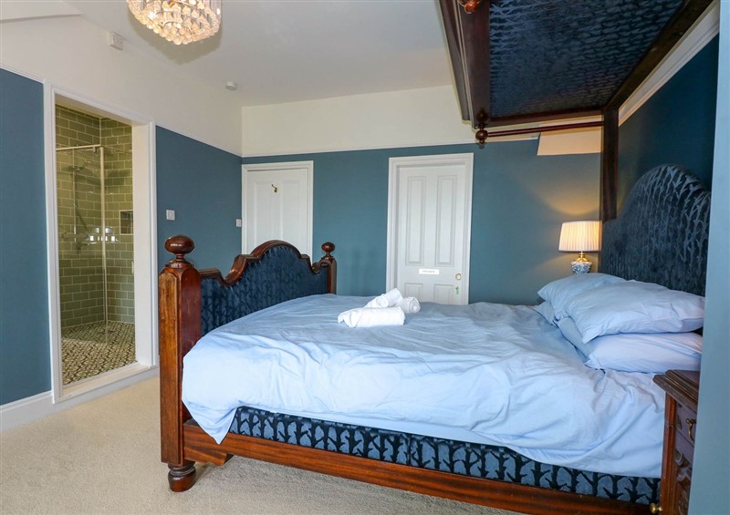 One of the bedrooms at Fir Grove, Menai Bridge