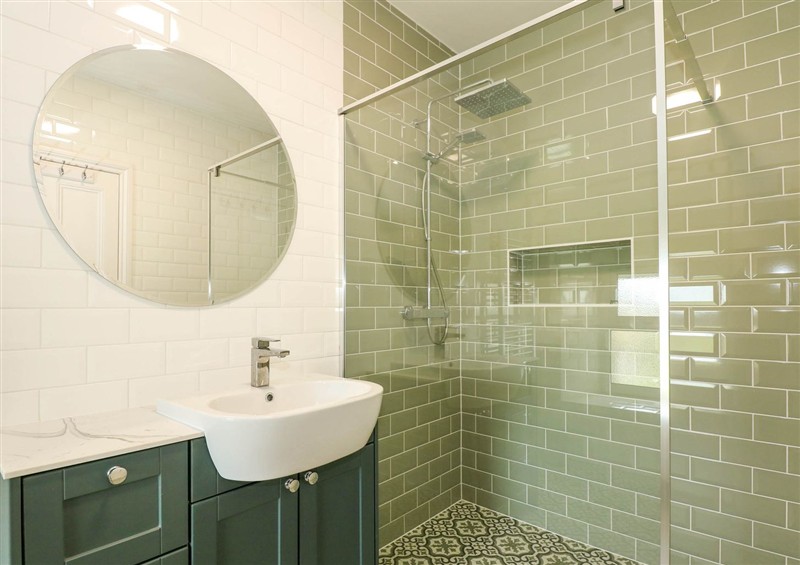 The bathroom at Fir Grove, Menai Bridge