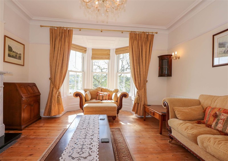 The living area at Fir Grove, Menai Bridge