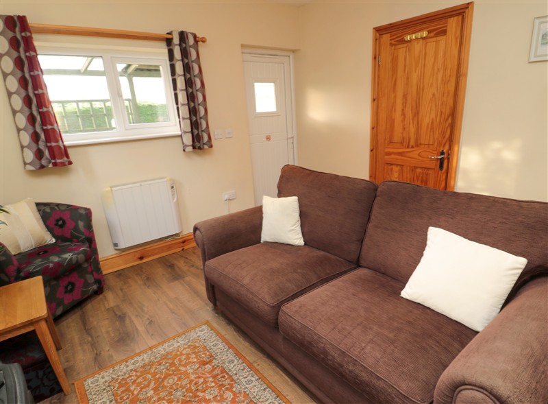 The living room at Fir Tree Cottage, Cottonshopeburnfoot near Otterburn