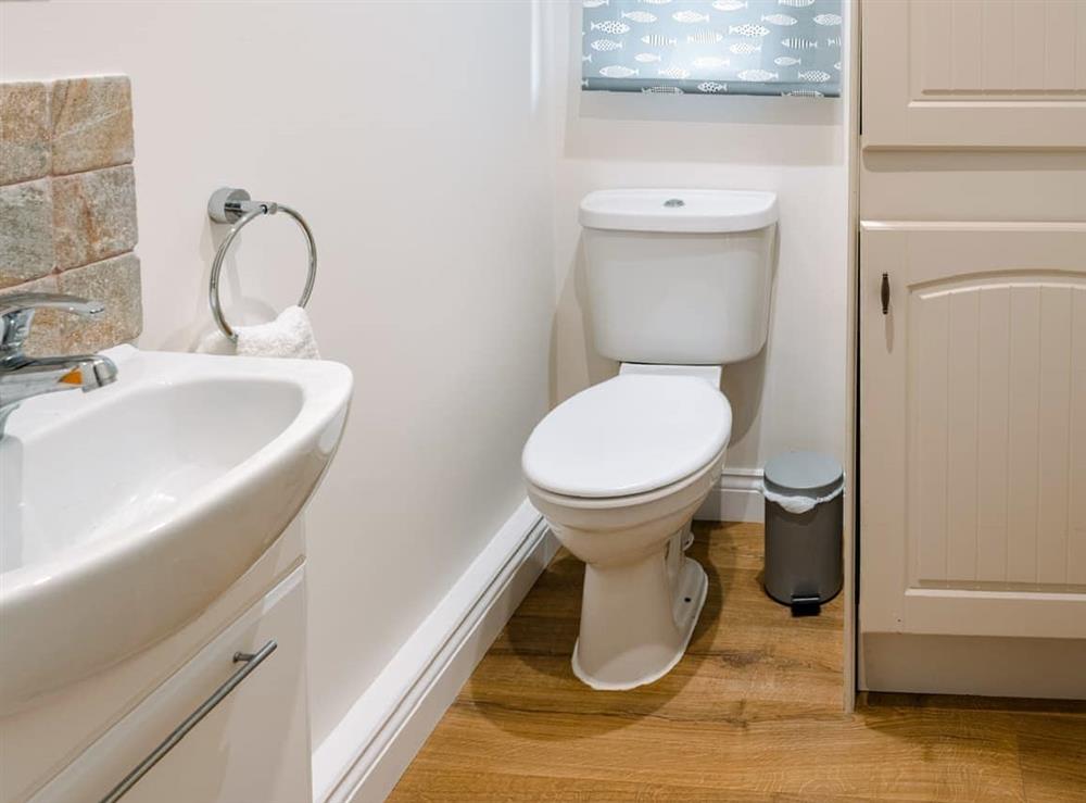 Separate toilet at Fir Tree Lodge in Sewerby, near Bridlington, North Humberside