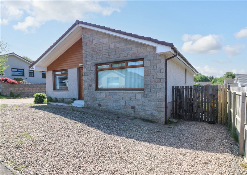 This is the setting of Fircroft at Fircroft, Glencarse near Errol