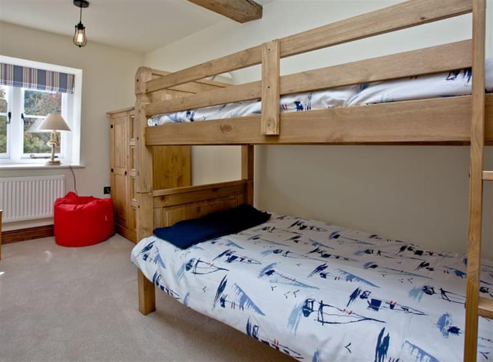 Children’s bunk bedroom at Firestone Lodge in , Wootton