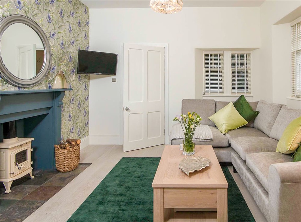 Living room at Firlands Lodge in Nairn, Morayshire