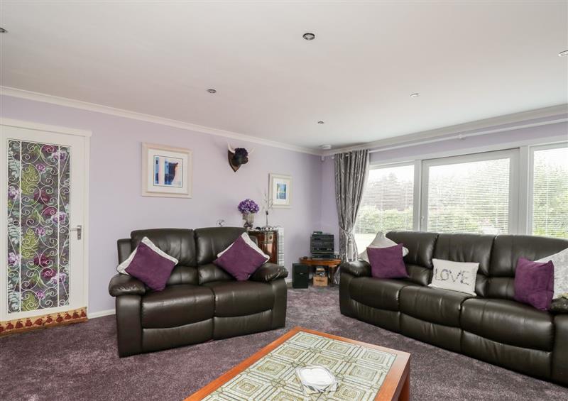 This is the living room at Firlands, Moffat