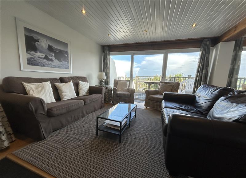 Relax in the living area (photo 2) at Firm Anchor, Salcombe
