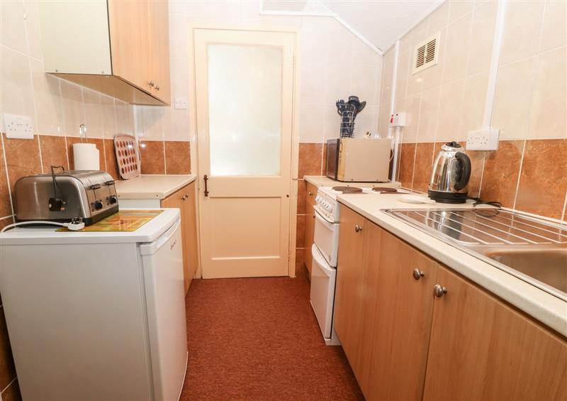 The kitchen at First Floor Apartment, Tremadog