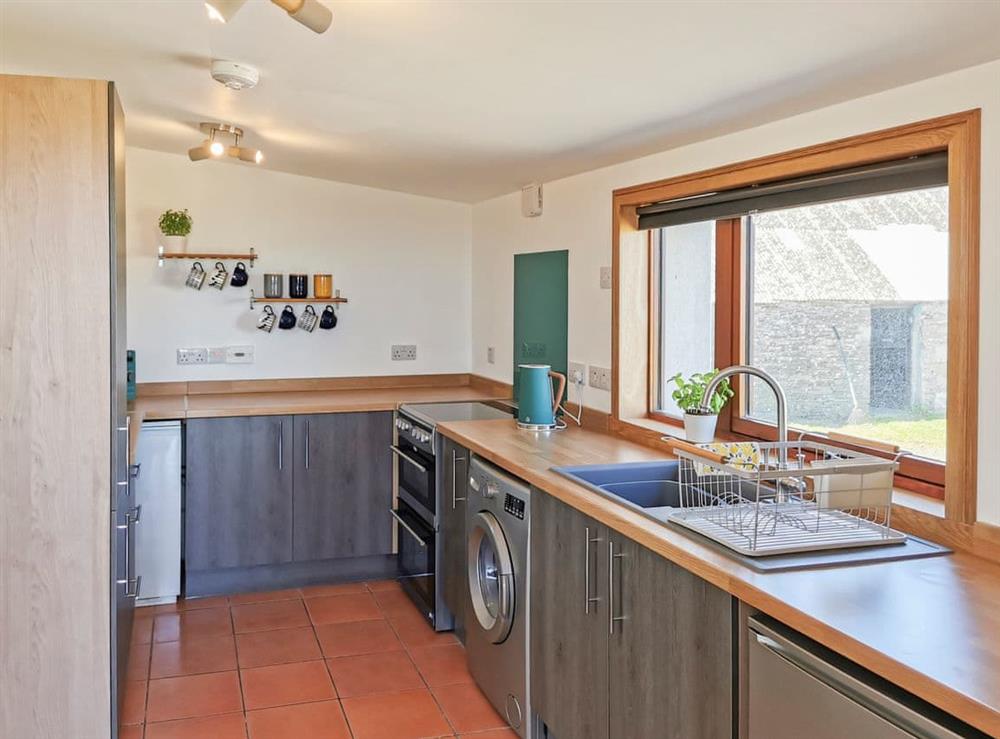 Kitchen at Firthview in Canisbay, near Thurso, Caithness