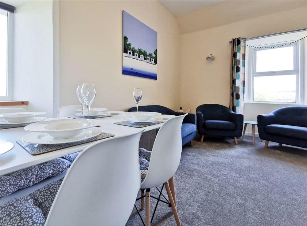Living room/dining room at Firthview in Canisbay, near Thurso, Caithness