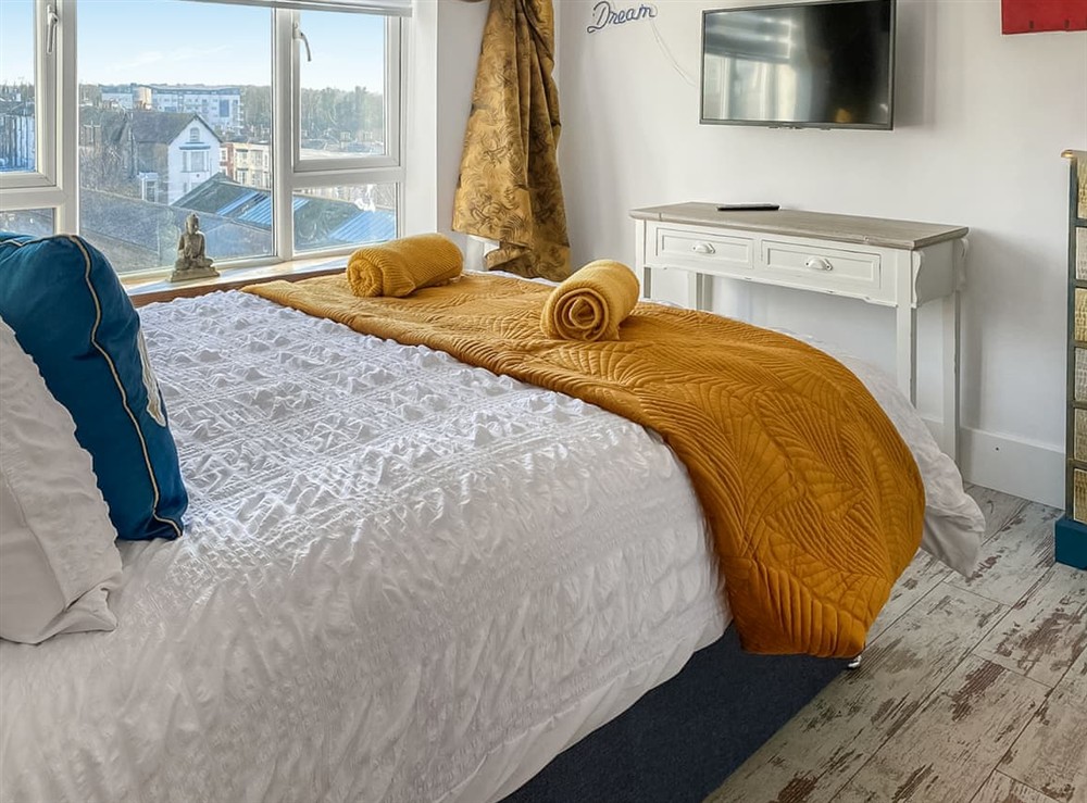 Double bedroom at Fish N Ships in Margate, Kent