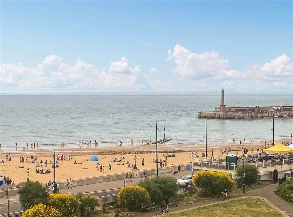 View at Fish N Ships in Margate, Kent