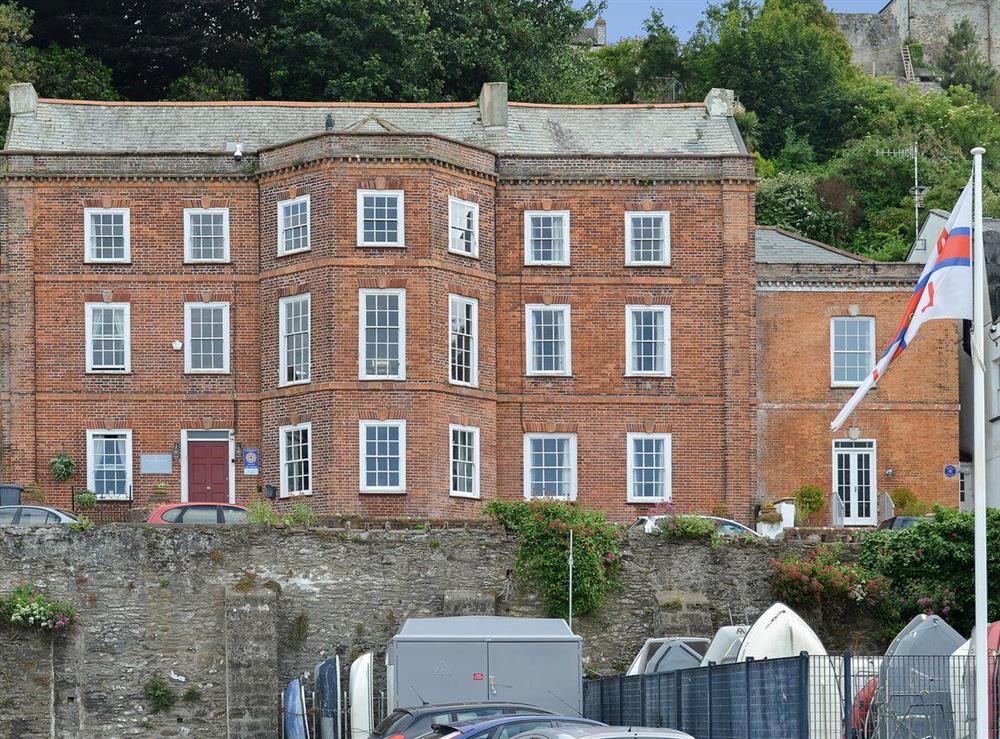 Set in an imposing and commanding view of the harbour at Fisher in Ilfracombe, North Devon., Great Britain