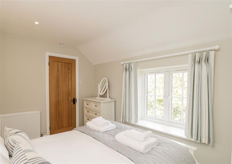 One of the bedrooms at Fisherbridge Cottage, Weymouth