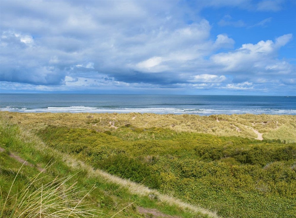 Surrounding area at Fishermans Corner in Beadnell, Northumberland