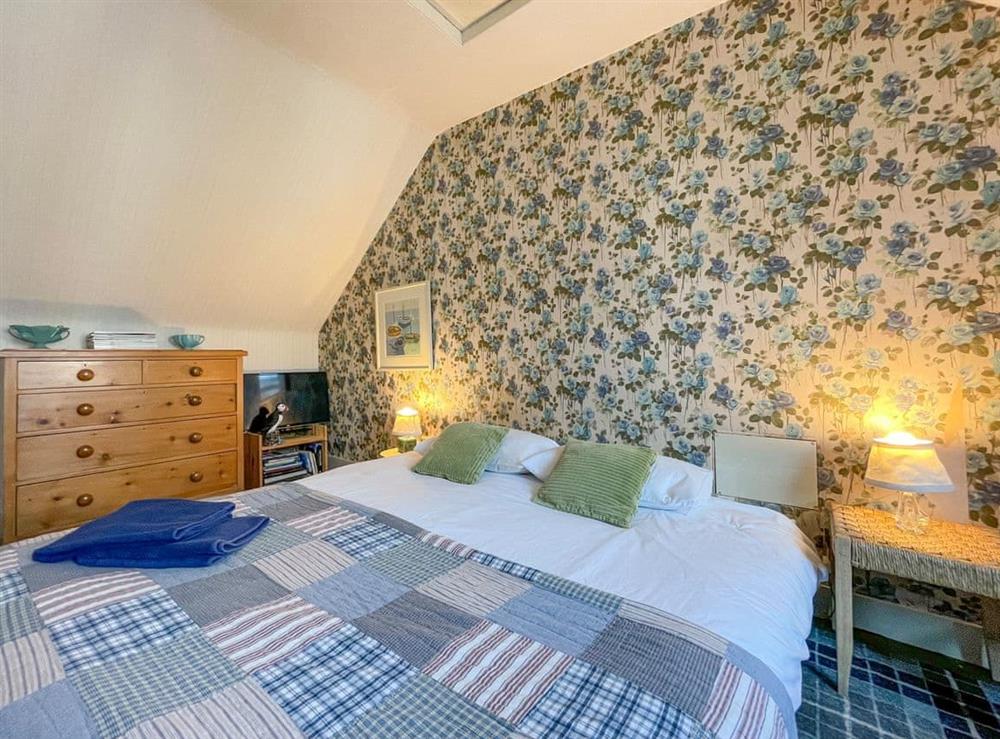 Double bedroom (photo 3) at Fishermans Cottage in Gardenstown, near Banff, Aberdeenshire