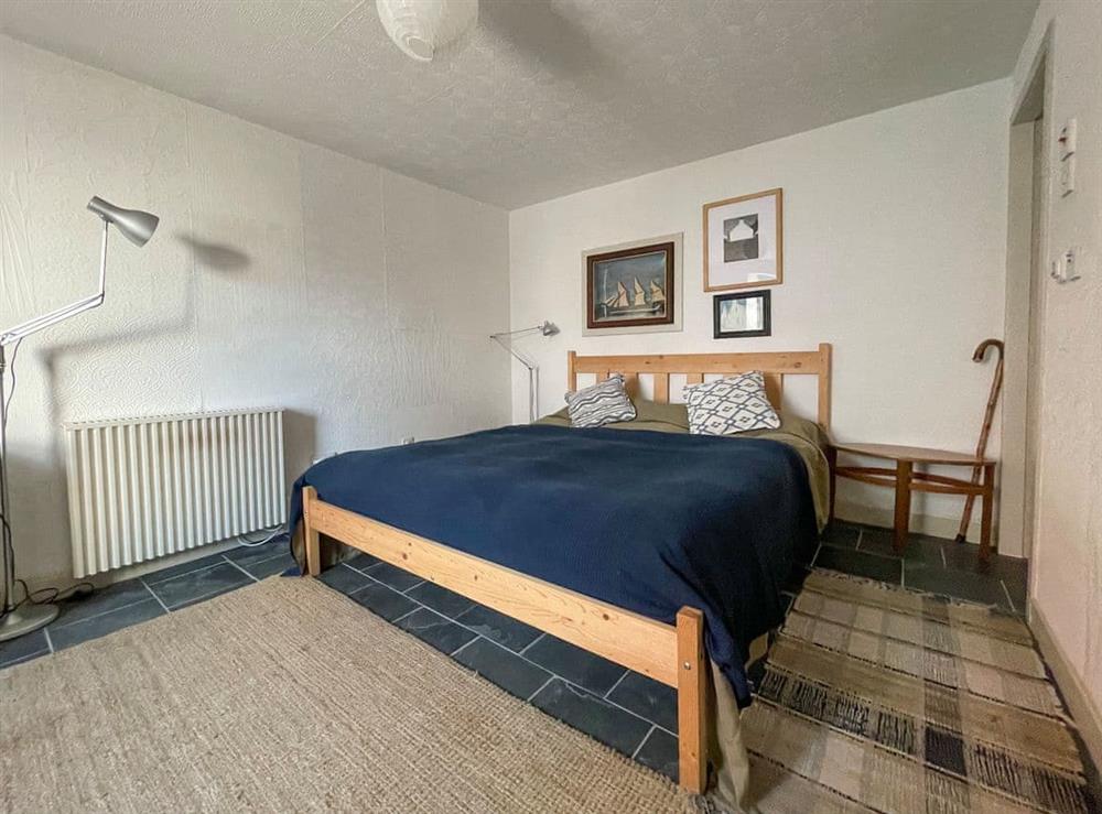 Double bedroom at Fishermans Cottage in Gardenstown, near Banff, Aberdeenshire