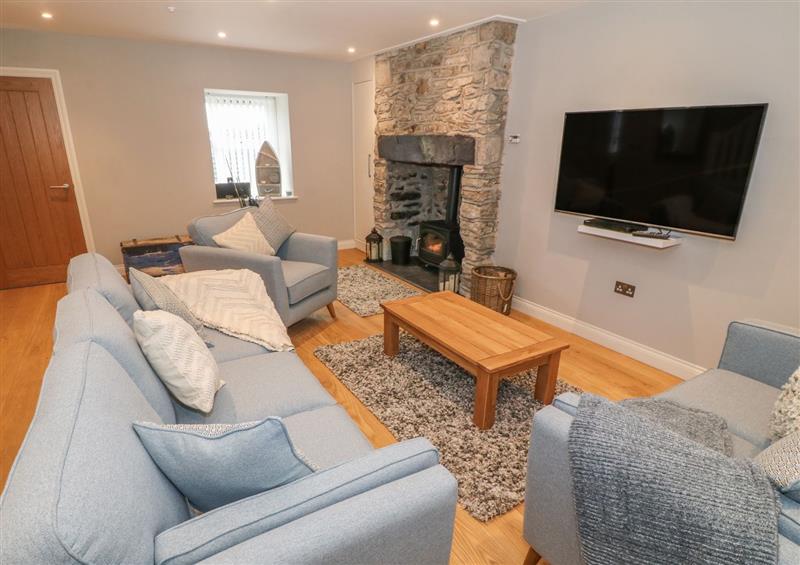 This is the living room at Fishermans Cottage, Malltraeth