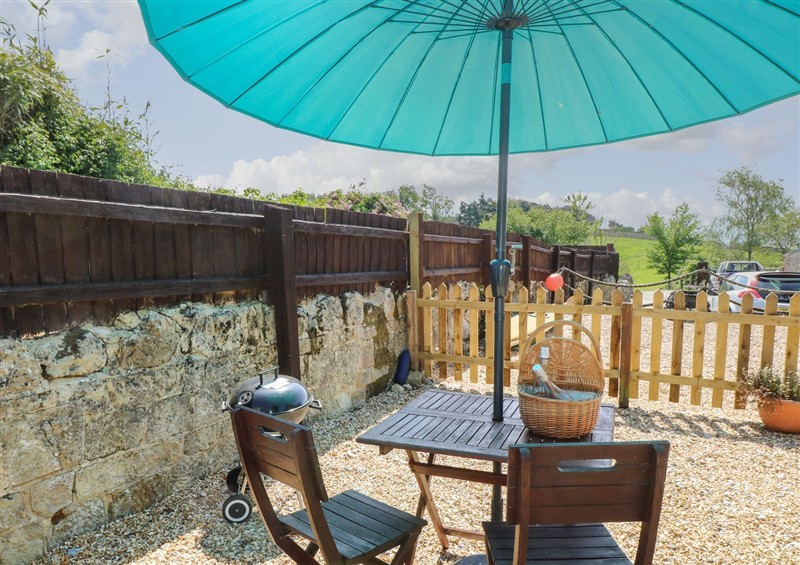Enjoy a cup of tea on the patio