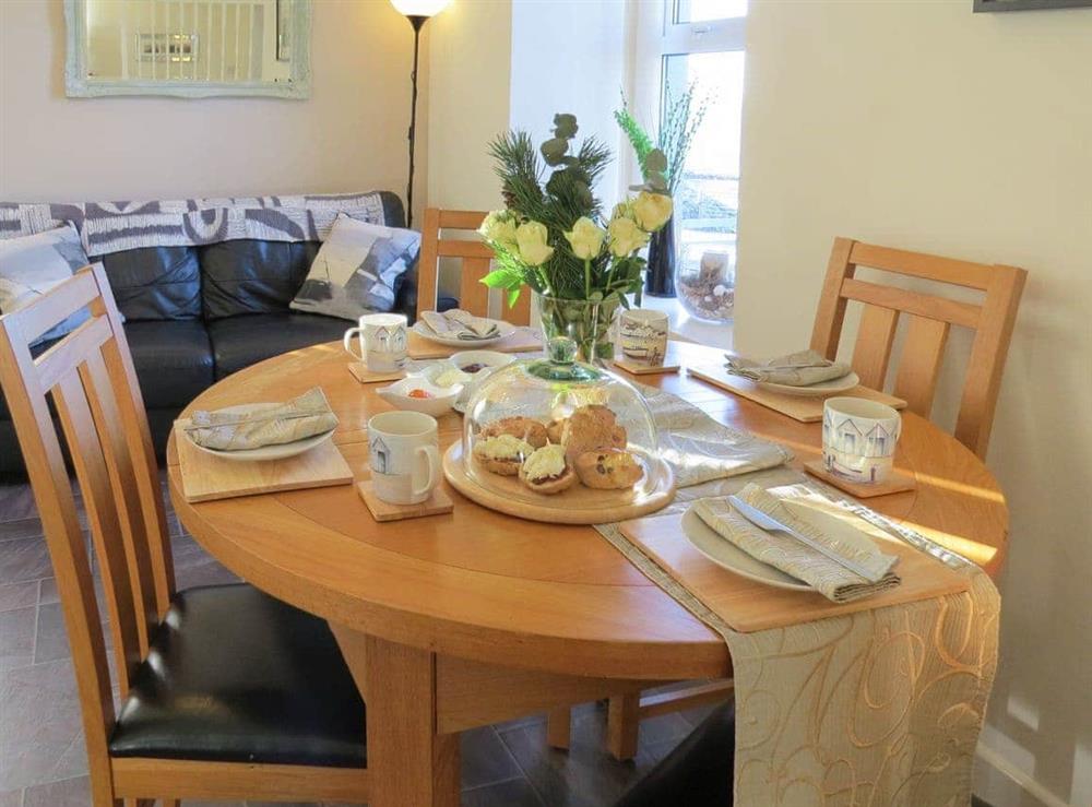 Convenient dining area at Fishermans Cottage in Newton Stewart, Wigtownshire