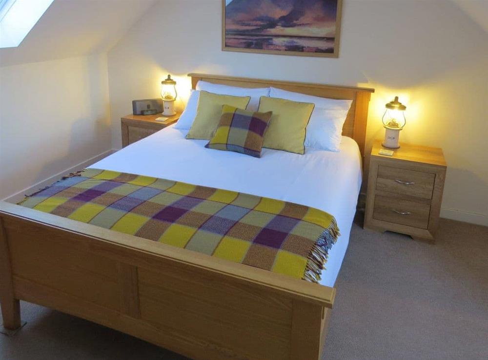 Relaxing double bedroom at Fishermans Cottage in Newton Stewart, Wigtownshire