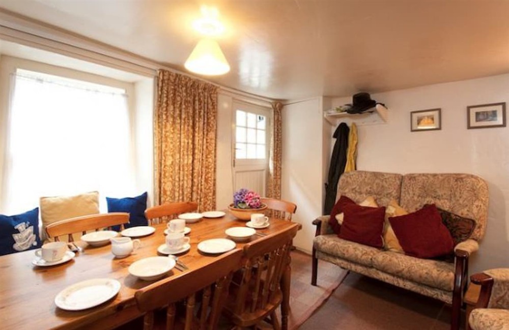 Dining Area at Fishermans Cottage in Port Isaac, Cornwall