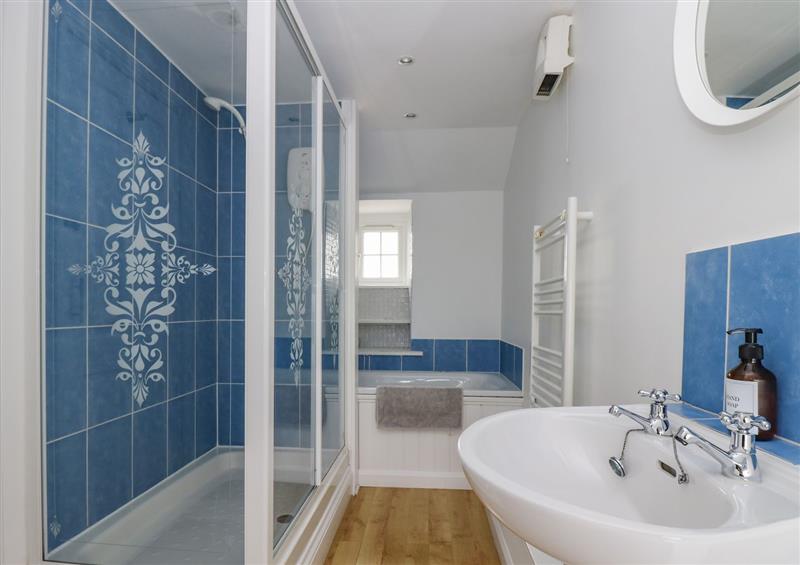 This is the bathroom at Fishermans Cottage, Porthleven
