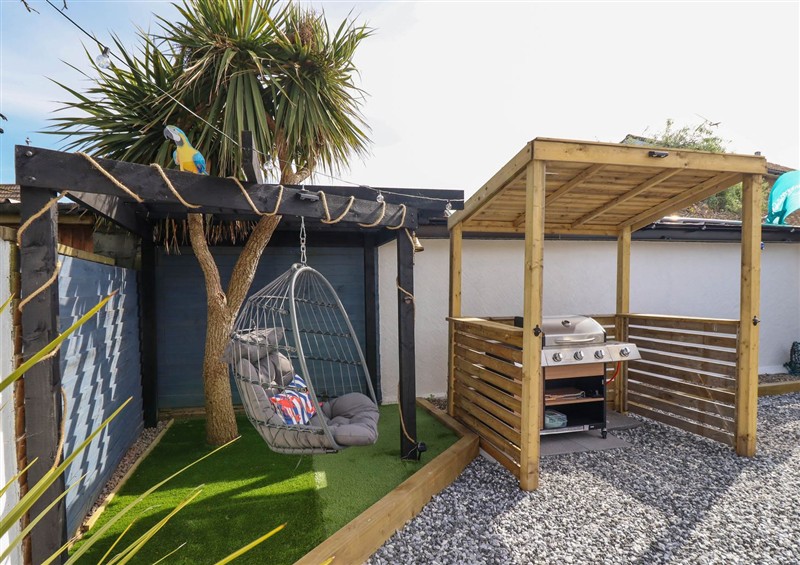 Outside at Fishermans Cottage, Prestatyn