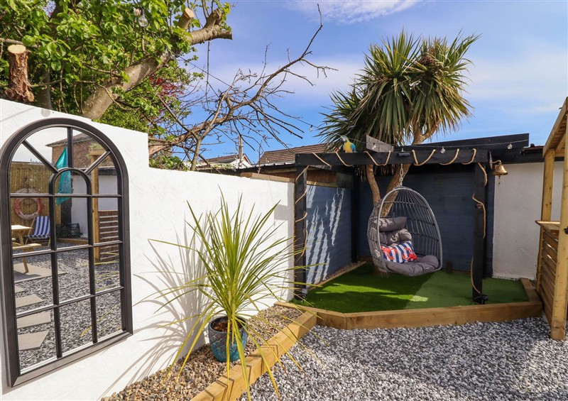 The garden at Fishermans Cottage, Prestatyn