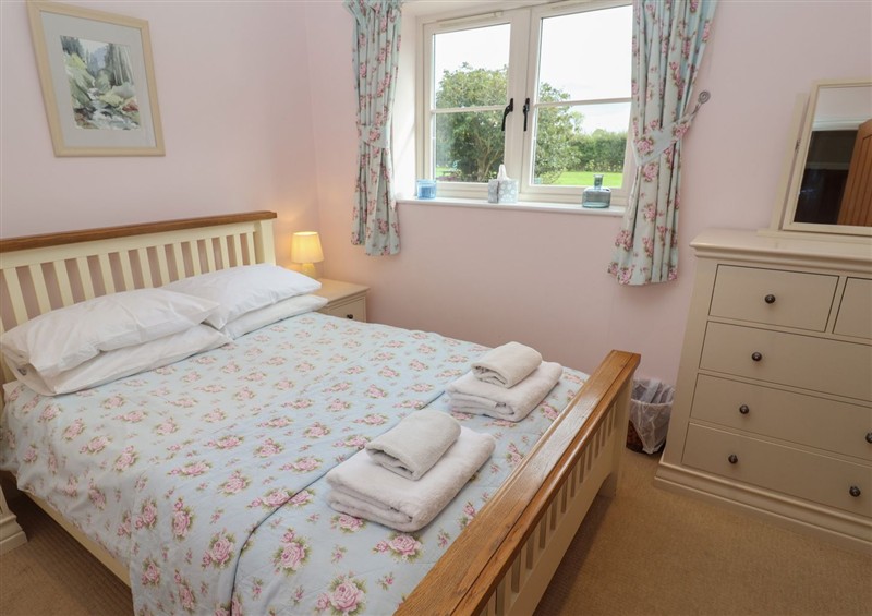 One of the bedrooms at Fishermans Rest, Ipswich