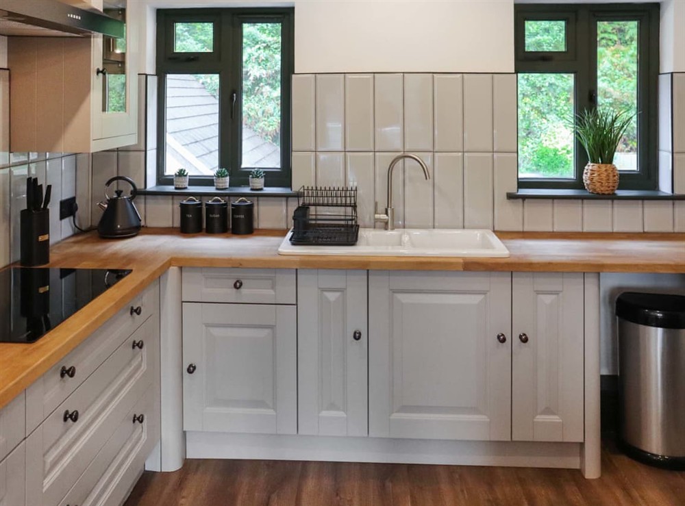 Kitchen at Fishguard Hideaway in Fishguard, Dyfed