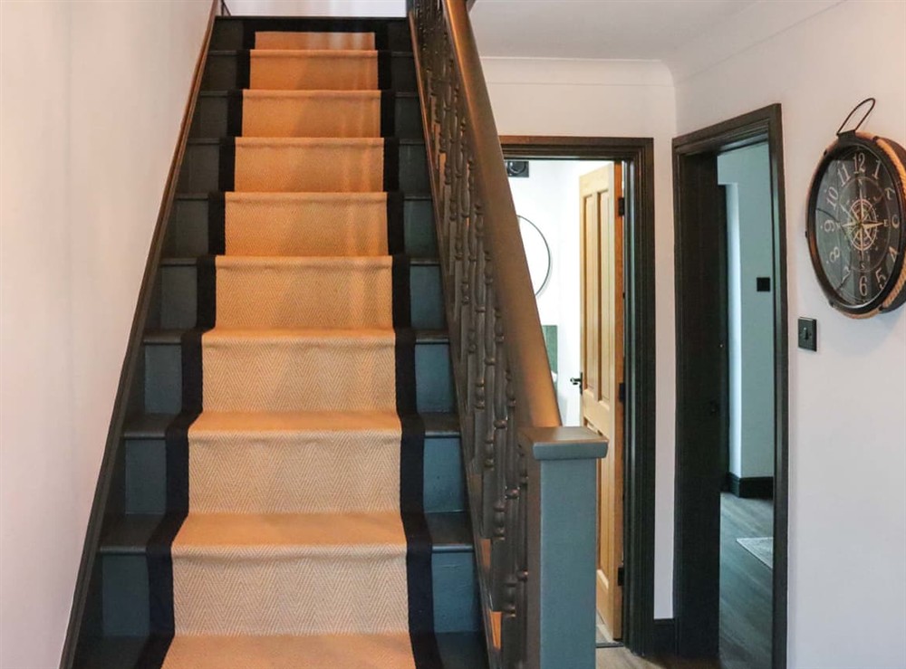 Stairs at Fishguard Hideaway in Fishguard, Dyfed