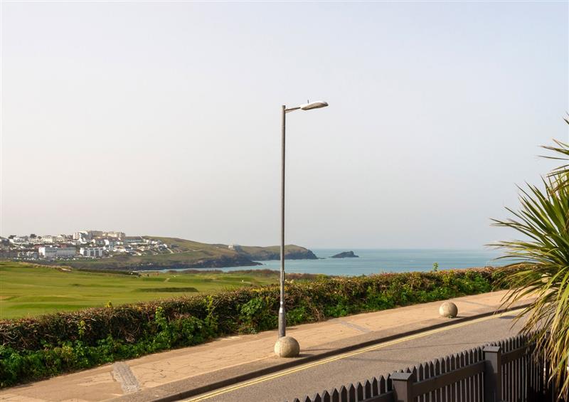 This is the garden at Fistral Drift, Newquay