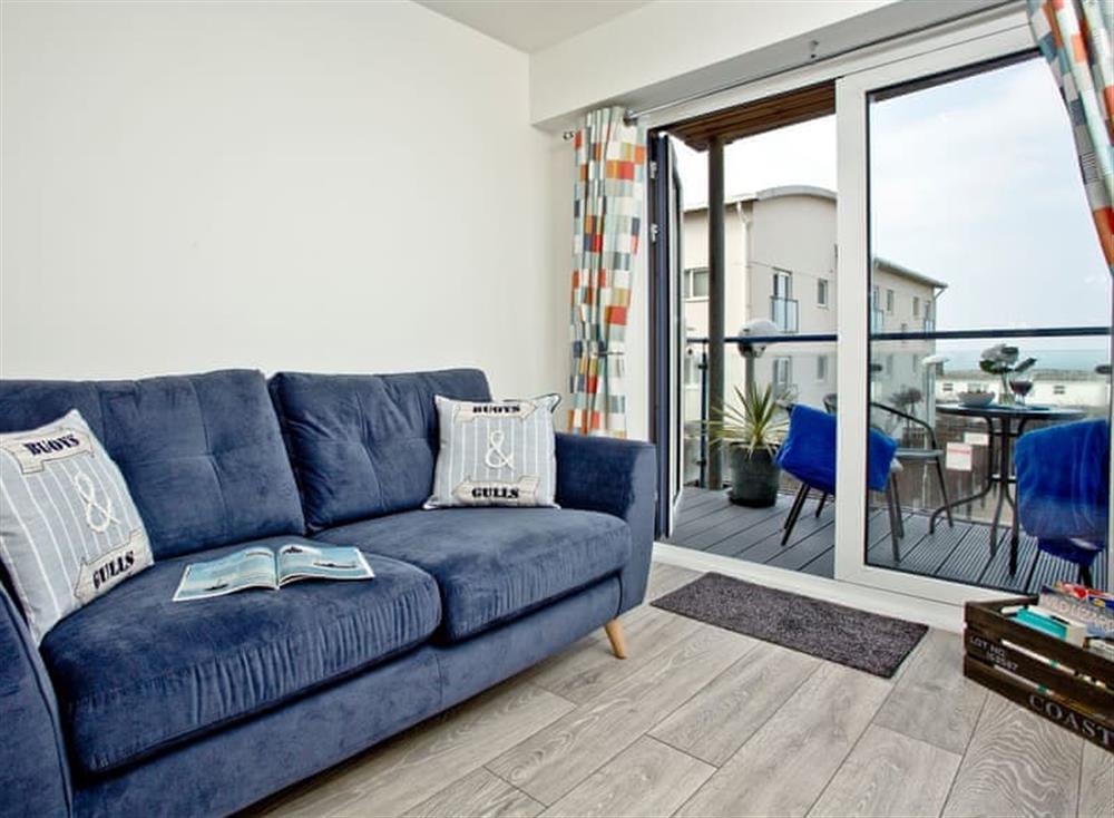 Cosy living area (photo 2) at Fistral Escape, Ocean 1 in Newquay, Cornwall