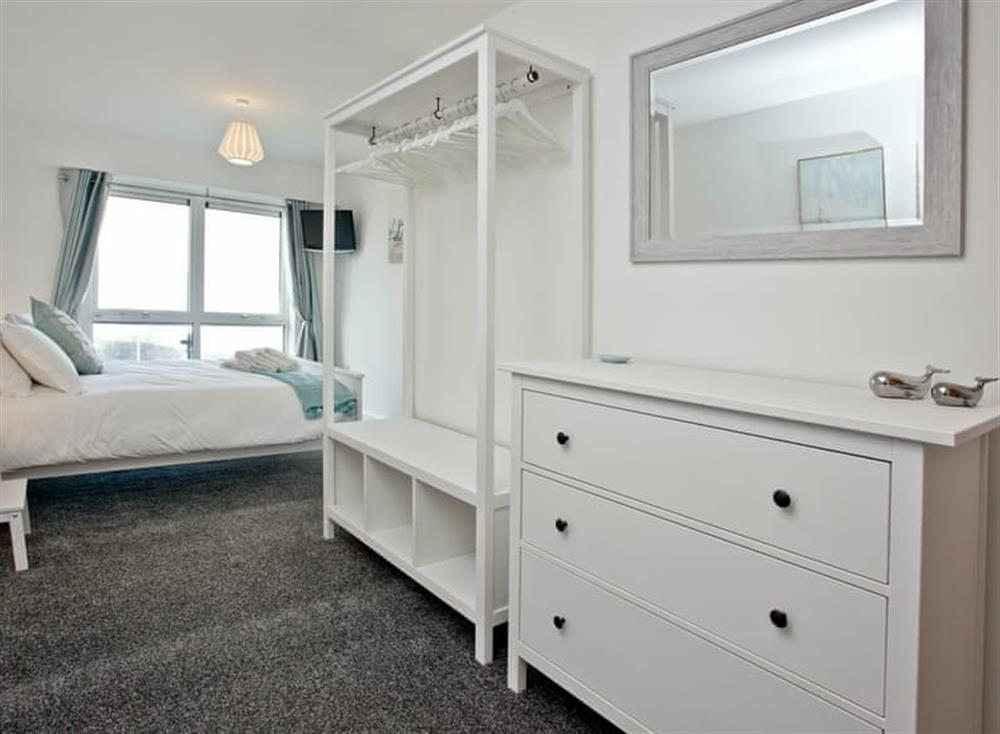 Spacious double bedroom (photo 2) at Fistral Escape, Ocean 1 in Newquay, Cornwall