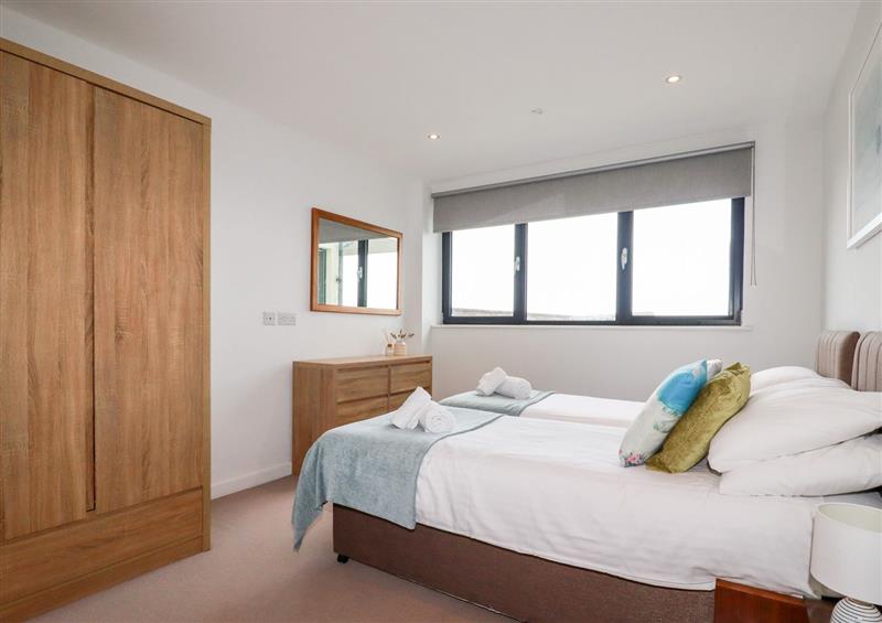This is a bedroom at Fistral Pearl, Newquay