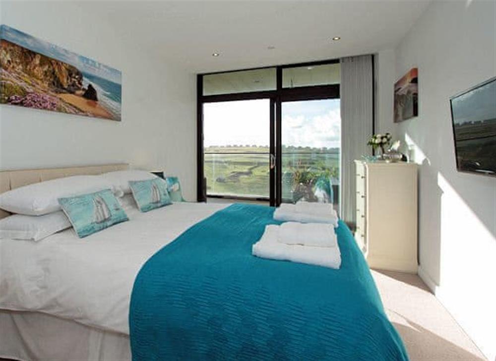 Double bedroom at Fistral View in 10 Pearl, Newquay