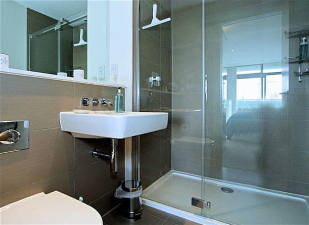 En-suite at Fistral View in 10 Pearl, Newquay