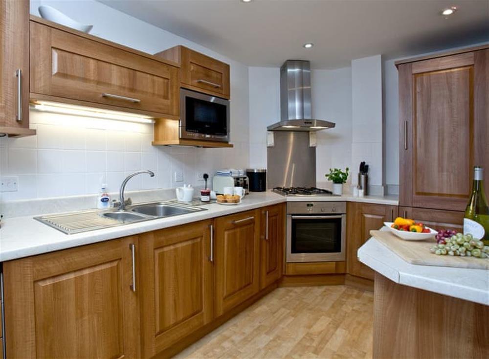 Kitchen at Fistral View at Bredon Court in , Newquay