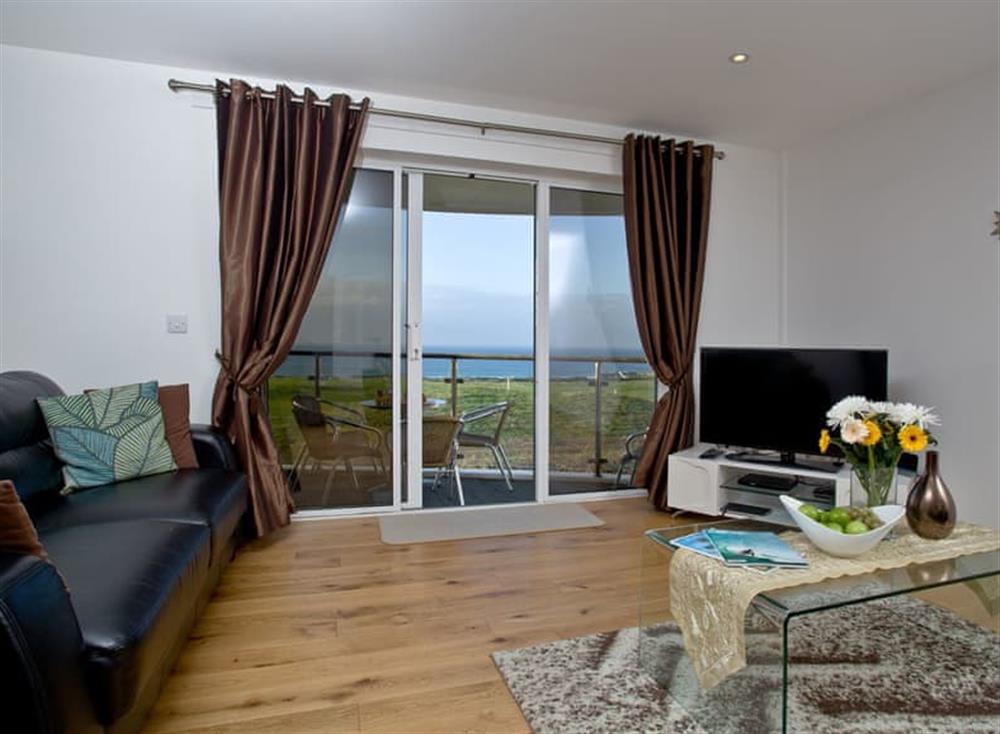 Living area at Fistral View at Bredon Court in , Newquay
