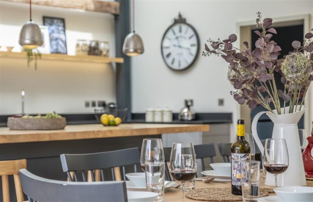 Kitchen and dining at Fitters Barn, Warham