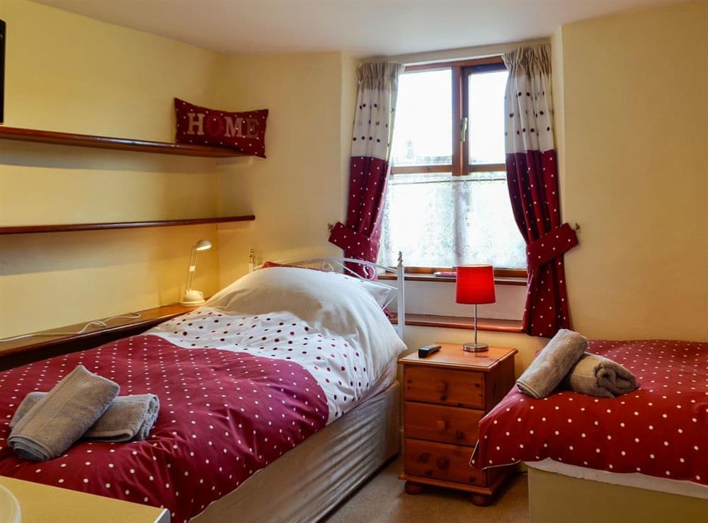 Twin bedroom at Fitzroy House in North Nibley, near Dursley, Gloucestershire
