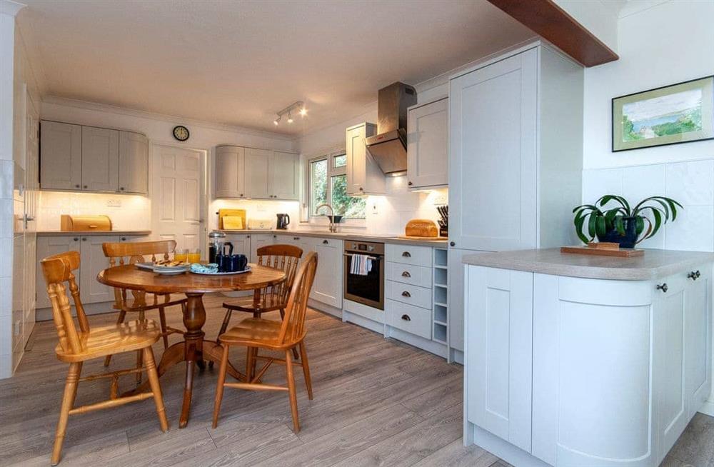 Kitchen at Five Bays View in Aberporth, Cardigan and Ceredigion, Dyfed
