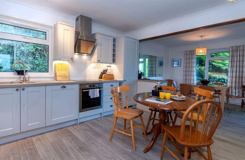 The kitchen at Five Bays View in Aberporth, Cardigan and Ceredigion, Dyfed
