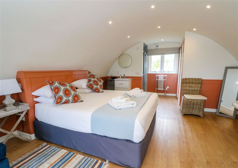 One of the bedrooms at Fladda, Cullipool