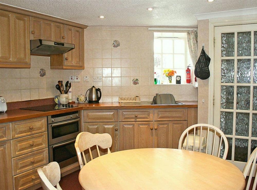 Kitchen/diner at Flagstaff Cottage in Robin Hood’s Bay, Nr Whitby., North Yorkshire