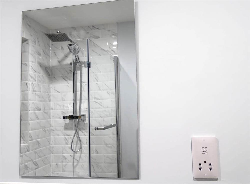 Shower room at Flat 1 Albert in Ramsgate, Kent