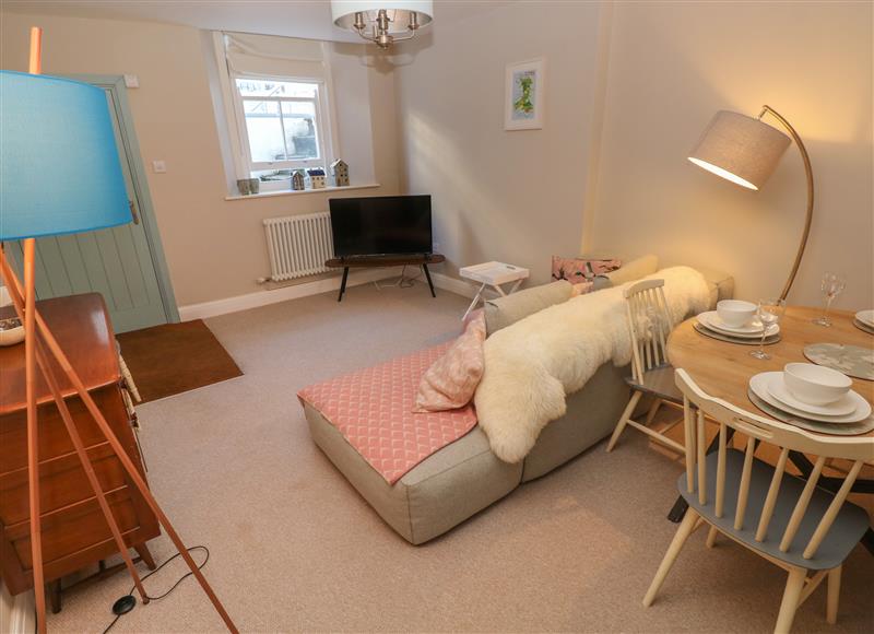 Relax in the living area at Flat 1, Belmont, Tenby