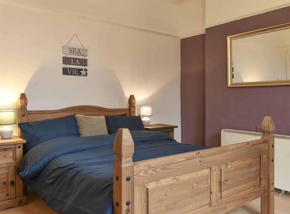 Double bedroom at Flat 1 in Hest Bank, Lancashire